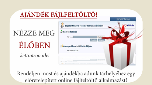 Aj&aacute;nd&eacute;k F&aacute;jlfelt&ouml;lt�!