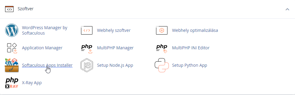Softaculous Apps Installer