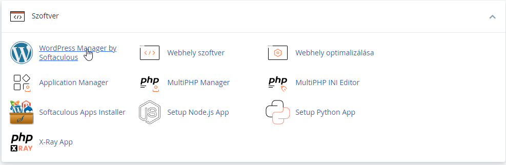 WordPress Manager