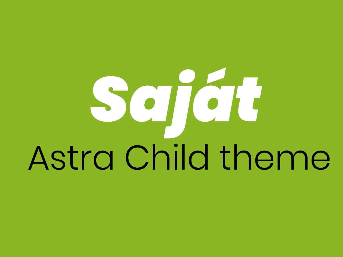 Astra - Sajat child tema